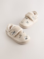 Neutral Transport Warm Lined Cupsole Slippers - Image 1 of 5