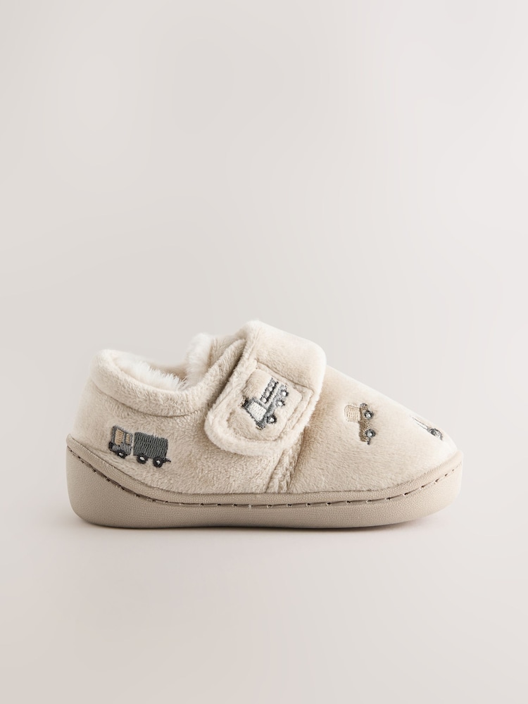 Neutral Transport Warm Lined Cupsole Slippers - Image 2 of 5 Neutral Transport Warm Lined Cupsole Slippers - Image 2 of 5