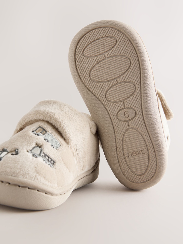 Neutral Transport Warm Lined Cupsole Slippers - Image 5 of 5