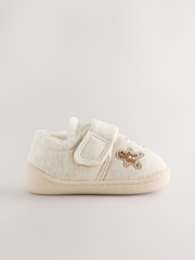Neutral Christmas Warm Lined Cupsole Slippers - Image 2 of 5