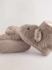 Brown Bear Warm Lined Slipper Boots - Image 4 of 5