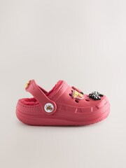 Red Lightning McQueen Cosy Lined Slipper Clogs - Image 2 of 5