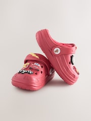 Red Lightning McQueen Cosy Lined Slipper Clogs - Image 4 of 5