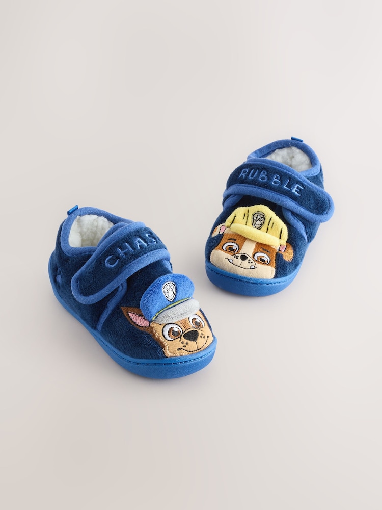 Navy Paw Patrol Cupsole Slippers - Image 1 of 7