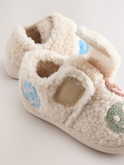 Neutral Happy Face - Warm Lined Cupsole Slippers - Slika 4 iz 6