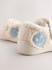 Neutral Happy Face - Warm Lined Cupsole Slippers - Slika 5 iz 6