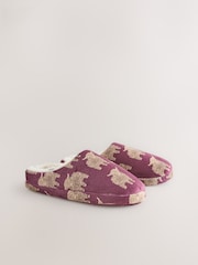 Burgundy Hamish The Altoland Cow - Pantuflas - Imagen 4 de 7