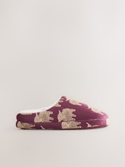 Burgundy Hamish The Altoland Cow - Pantuflas - Imagen 5 de 7