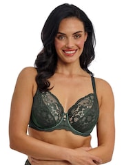 Wacoal Green Natsuki Lace UW Bra - Image 3 of 4