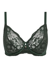 Wacoal Green Natsuki Lace UW Bra - Image 4 of 4