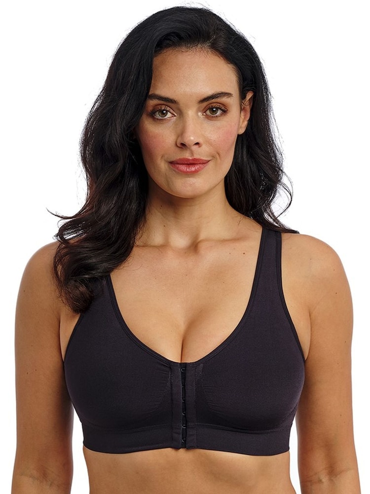 Wacoal B-Smooth Non Wired Black Bralette - Image 1 of 6 Wacoal B-Smooth Non Wired Black Bralette - Image 1 of 6