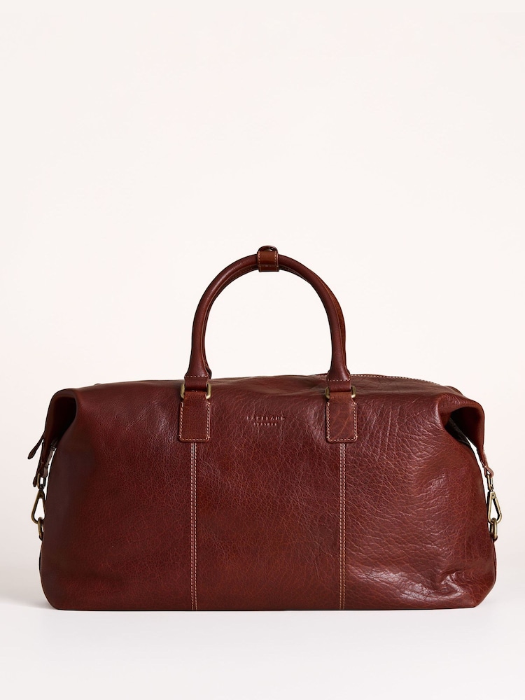 Lakeland Leather Brown Kentmere Holdall Bag - Image 1 of 5 Lakeland Leather Brown Kentmere Holdall Bag - Image 1 of 5