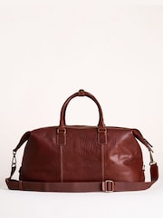 Lakeland Leather Brown Kentmere Holdall Bag - Image 2 of 5