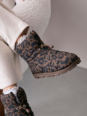 Animal - Slipper-Stiefel in Steppoptik - Bild 1 von 8