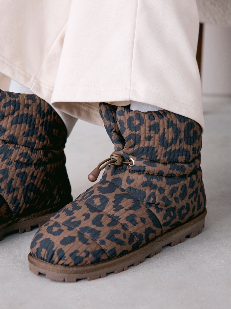 Animal - Slipper-Stiefel in Steppoptik - Bild 2 von 8