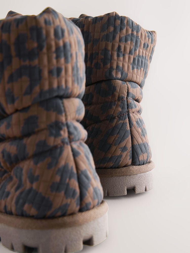 Animal - Slipper-Stiefel in Steppoptik - Bild 8 von 8