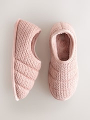 Розовый - Comfort Shoot Slippers - Image 4 of 8
