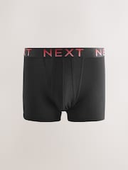 Black Ombre Colour Waistband A-Front Boxers 5 Pack - Image 4 of 6