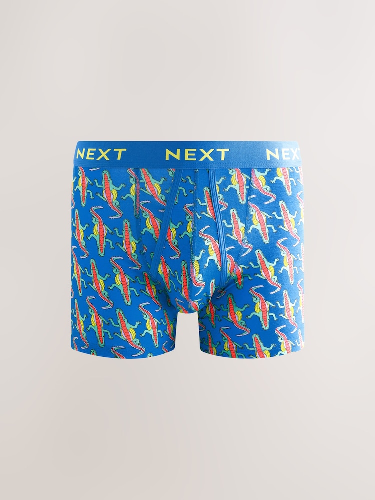Yellow/ Red/Purple Animal Conversational Print A-Front Boxers - Image 2 of 9 Yellow/ Red/Purple Animal Conversational Print A-Front Boxers - Image 2 of 9