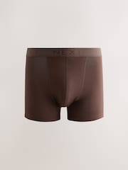 Blue/Grey/ Ecru 10 pack Cotton Rich Trunk Boxers - Image 8 of 14