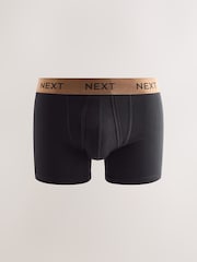 Black Mixed Metallic Waistband - Pacote de boxers A-Front 5 - Imagem 6 de 9