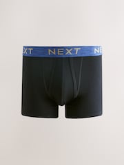 Black Rich Marl Waitsband 10 pack A-Front Boxers - Image 10 of 14