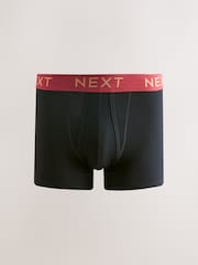 Black Rich Marl Waitsband 10 pack A-Front Boxers - Image 6 of 14