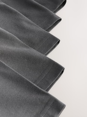 Slate Grey Textured Waistband Trunks Boxers 5 Pack - Image 10 of 10