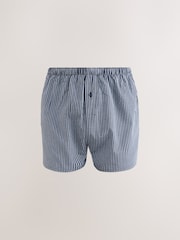 Navy Mixed Pattern - Pacote 8 - Boxers de tecido puro - Imagem 2 de 13