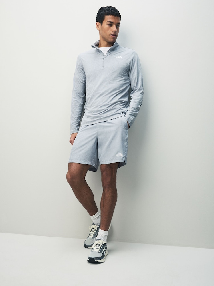 The North Face Grey 24/7 Quarter Zip Tshirt - Image 1 of 5