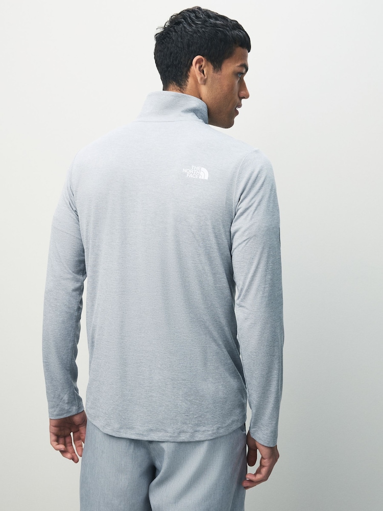 The North Face Grey 24/7 Quarter Zip Tshirt - Image 2 of 5