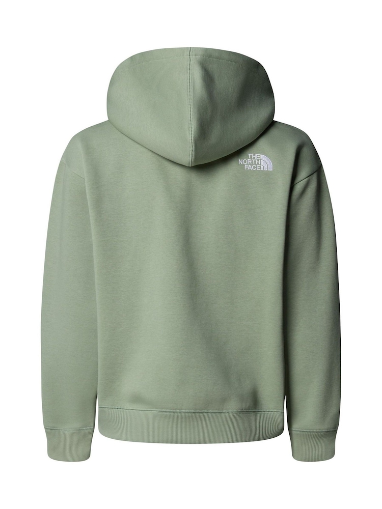 The North Face Green Essential Teen Oversized Hoodie - Image 4 of 4