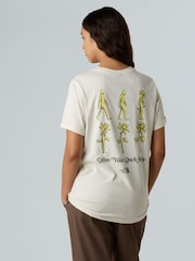 The North Face White Relaxed W Connect Graphic Print T-Shirt - Image 3 of 5