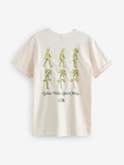 The North Face White Relaxed W Connect Graphic Print T-Shirt - Image 5 of 5