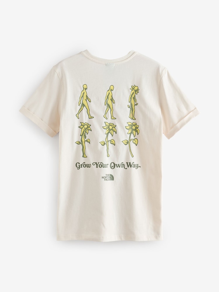 The North Face White Relaxed W Connect Graphic Print T-Shirt - Image 5 of 5