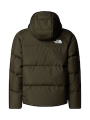 The North Face Green North Down Hooded Jacket - Image 2 of 2