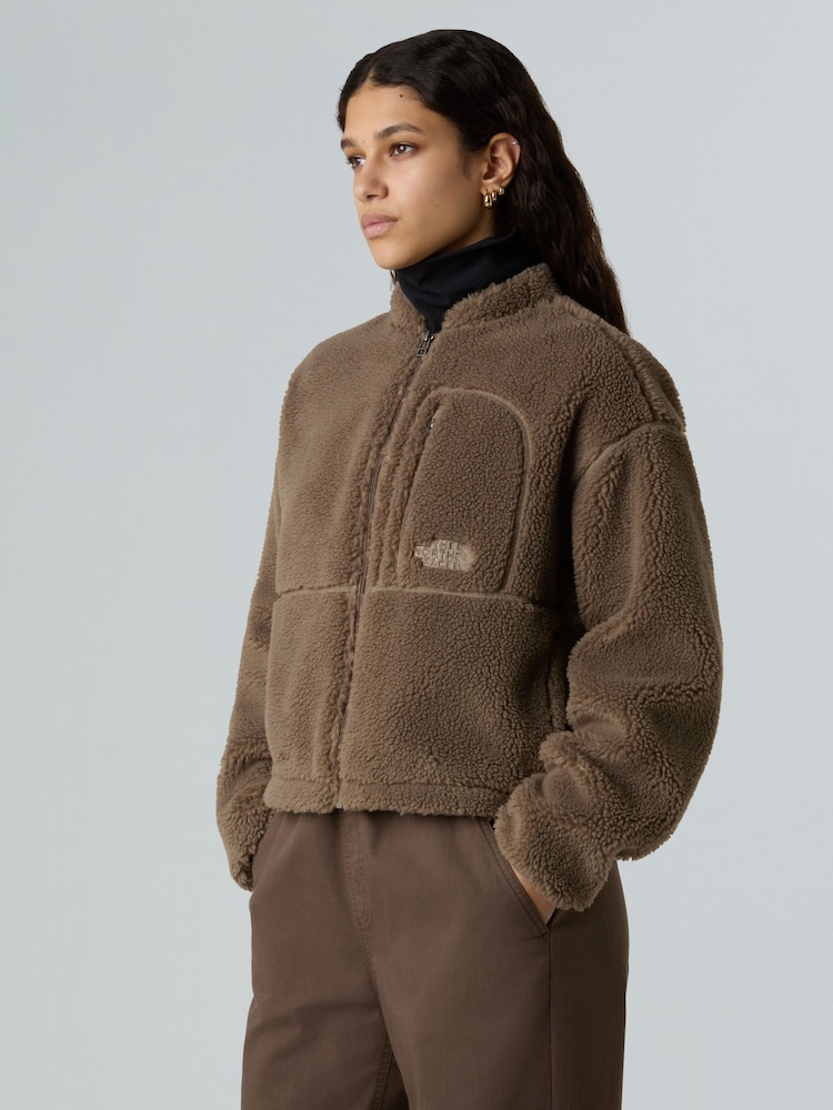 The North Face Brown Extreme Pile Full Zip Fleece - Image 1 of 4