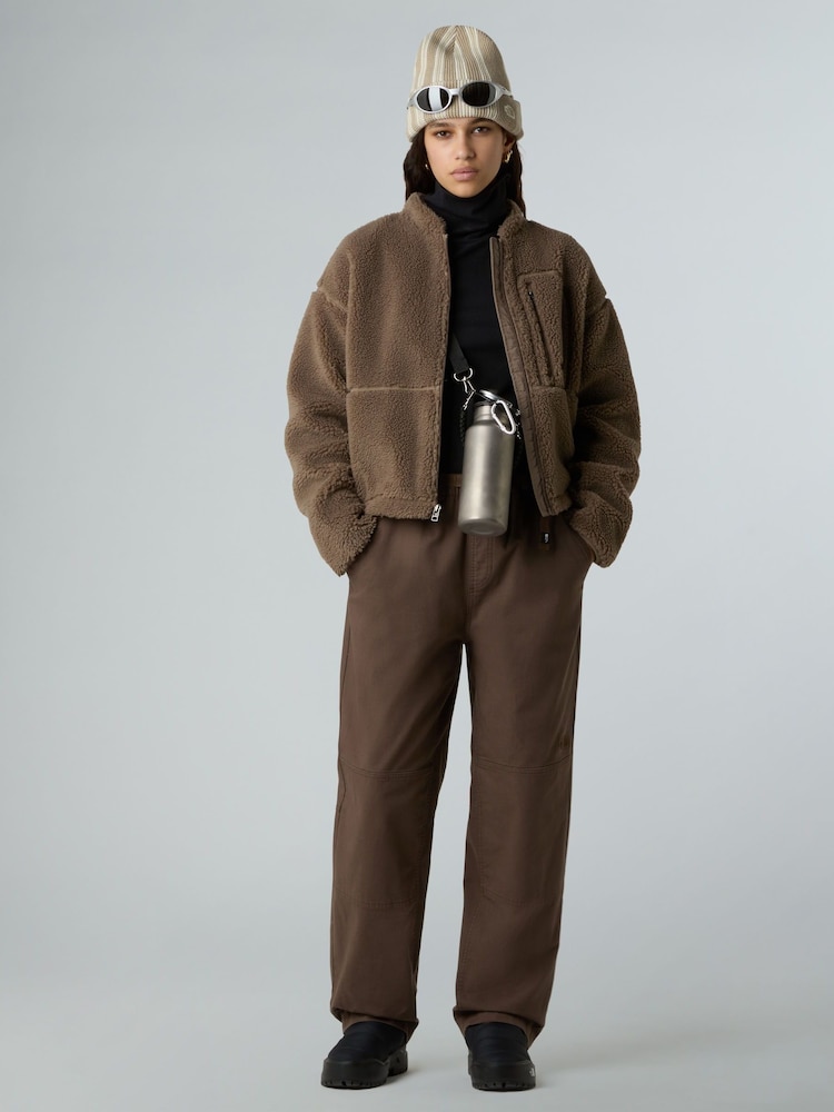 The North Face Brown Extreme Pile Full Zip Fleece - Image 2 of 4 The North Face Brown Extreme Pile Full Zip Fleece - Image 2 of 4