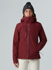 The North Face Brown Descendit Ski Jacket - Image 1 of 6