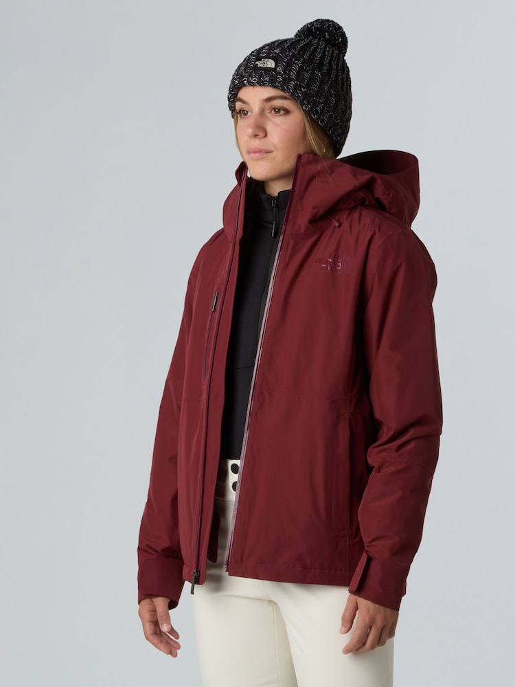 The North Face Brown Descendit Ski Jacket - Image 2 of 6