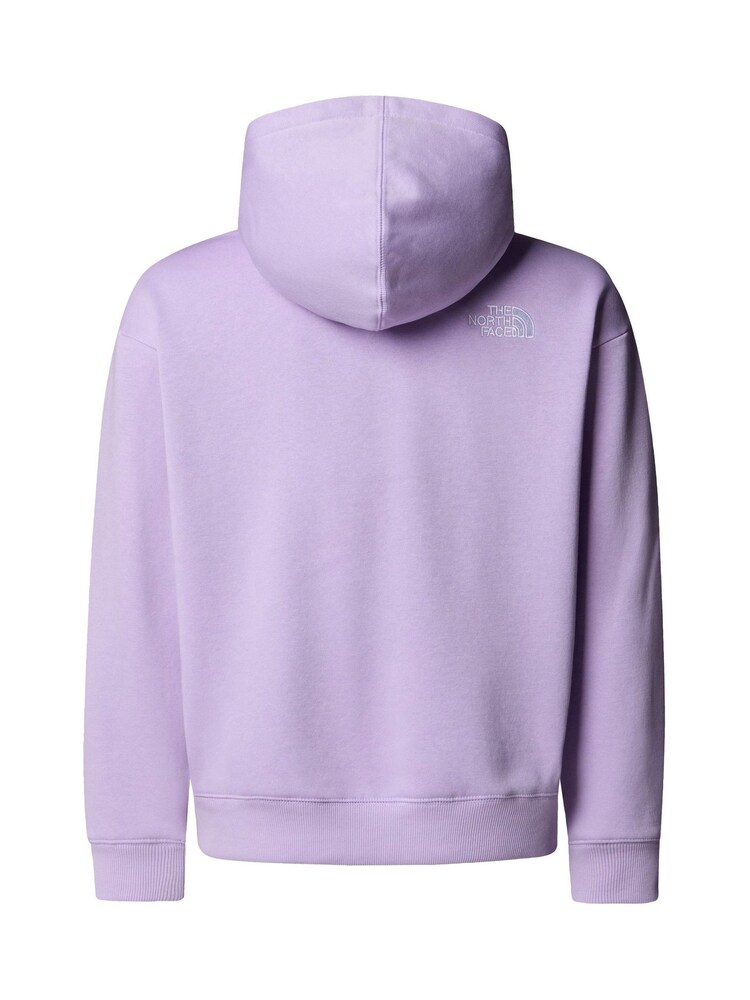 The North Face Purple Essential Teen Oversized Hoodie - Image 5 of 5 The North Face Purple Essential Teen Oversized Hoodie - Image 5 of 5