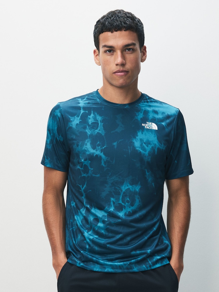 The North Face Blue Short Sleeves Regular Print T-Shirt - Image 1 of 4