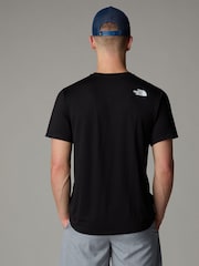 The North Face Black Regular Fit 24/7 T-Shirt - Image 3 of 3