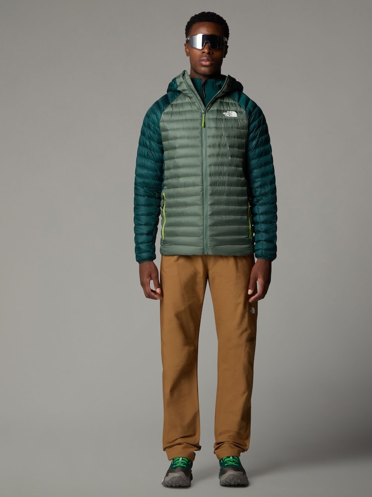 The North Face Green Bettaforca Down Hooded Puffer Jacket - Image 3 of 3 The North Face Green Bettaforca Down Hooded Puffer Jacket - Image 3 of 3