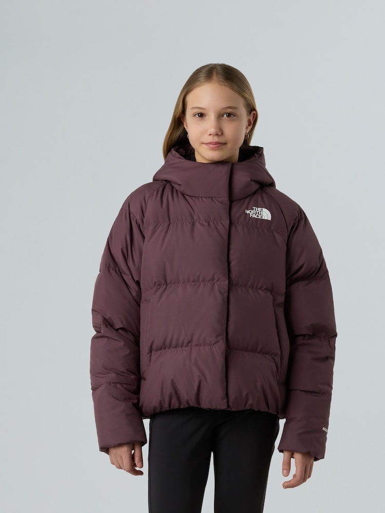 The North Face Brown North Down Hooded Jacket - Image 1 of 6 The North Face Brown North Down Hooded Jacket - Image 1 of 6