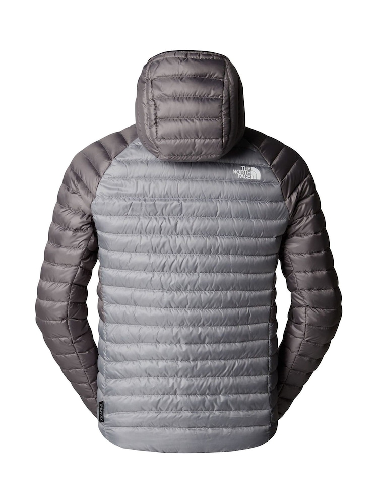 The North Face Grey Bettaforca Down Hooded Puffer Jacket - Image 6 of 6