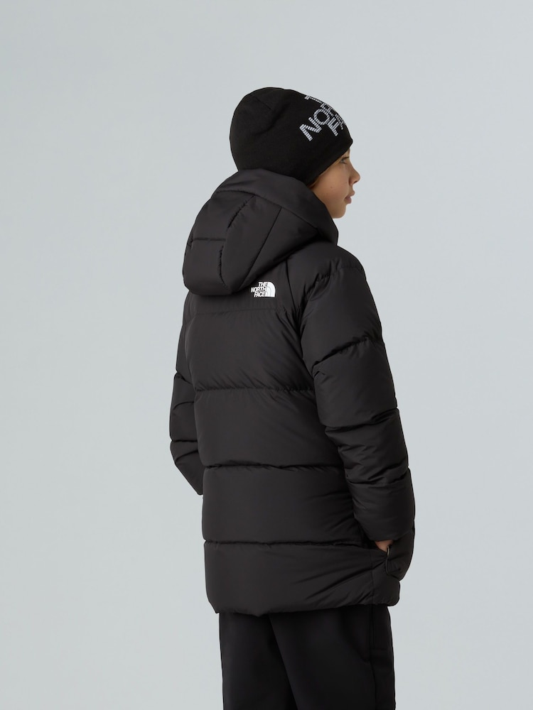 The North Face Black North Down Fleece Lined Teen Short Paka Jacket - Image 2 of 5