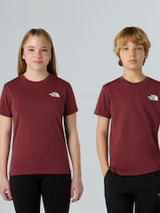 The North Face Brown Simple Dome Teen T-Shirt - Image 3 of 5