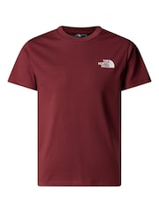 The North Face Brown Simple Dome Teen T-Shirt - Image 4 of 5