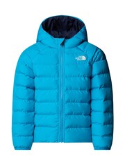 The North Face Blue Reversible Perrito Hooded Jacket - Image 6 of 8